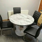 Modern-Round-Grey-Marble-Dining-Table-And-4-Black-Cantilever-Leather-Dining-Chairs-Kitchen-Table-Set-100cm