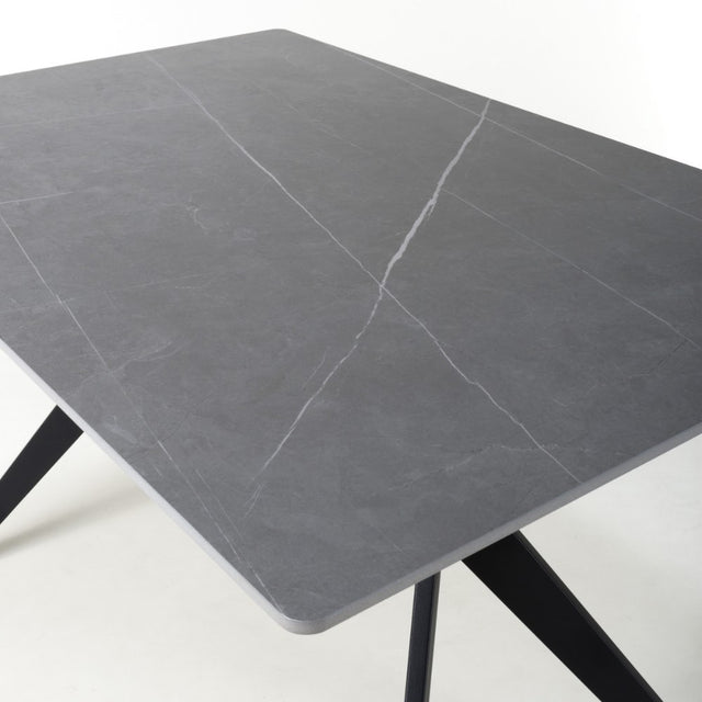 120cm-Industrial-Grey-Rectangular-Sintered-Stone-Dining-Table-Black-Metal-Frame-6-Seater