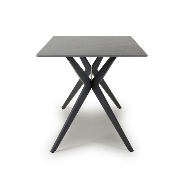 120cm-Industrial-Grey-Rectangular-Sintered-Stone-Dining-Table-Black-Metal-Frame-6-Seater