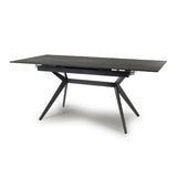 140cm-180cm-Extending-Industrial-Black-Rectangular-Sintered-Stone-Dining-Table-Black-Metal-Frame-8-Seater