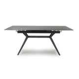 140cm-180cm-Industrial-Grey-Rectangular-Sintered-Stone-Extending-Dining-Table-Black-Metal-Frame-8-Seater