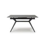 140cm-180cm-Industrial-Grey-Rectangular-Sintered-Stone-Extending-Dining-Table-Black-Metal-Frame-8-Seater