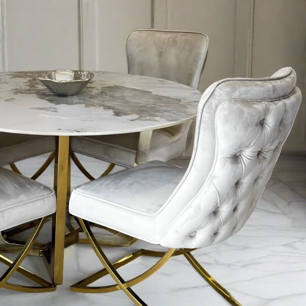 160cm-Luxury-Round-White-Marble-Dining-Table-Set-And-Velvet-Dining-Chairs-For-6-Gold-Legs