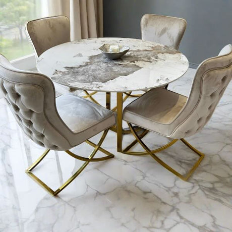 160cm-Luxury-Round-White-Marble-Dining-Table-Set-And-Velvet-Dining-Chairs-For-6-Gold-Legs