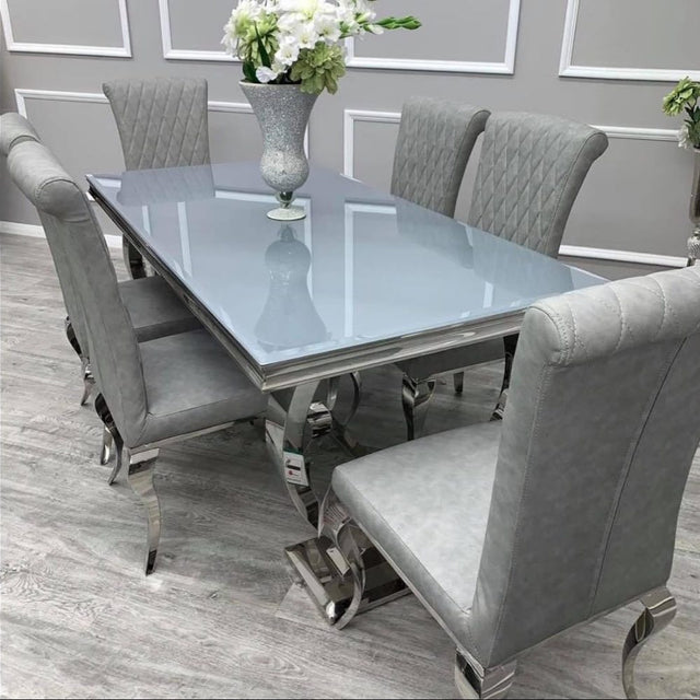 200cm-modern-grey-glass-dining-table-rectangular-glass-top-stainless-steel-base-8-seater