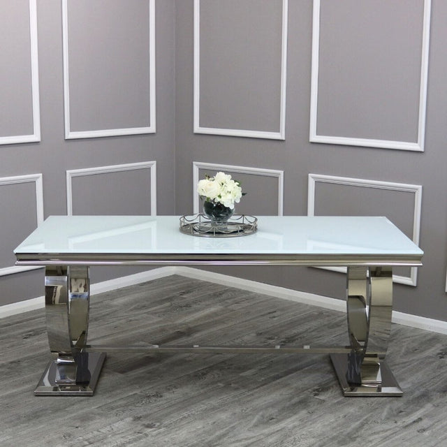 200cm-modern-white-glass-dining-table-rectangular-glass-top-stainless-steel-base-8-seater