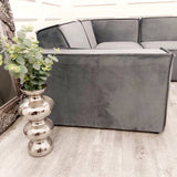 4-Piece-Grey-fabric-Corner-Sofa-300cm4-Piece-Grey-fabric-Corner-Sofa-300cm