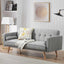 Classic-2-Seater-Light-Grey-Linen-Sofa-Bed-With-Wood-Legs-190cm