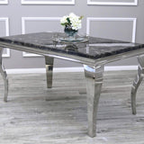 Classic-4-8-Seater-black-marble-dining-table-rectangular-marble-top-stainless-steel-curved-legs