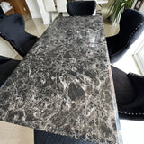 Classic-4-8-Seater-black-marble-dining-table-rectangular-marble-top-stainless-steel-curved-legs