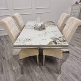 Classic-8-Seater-white-and-gold-marble-dining-table-rectangular-marble-top-stainless-steel-curved-legs-180cm