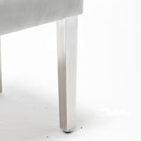 Classic-Arctic-Grey-Velvet-Dining-Bench-Metal-Legs-130cm