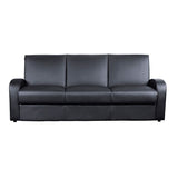 Classic-Black-Faux-Leather-Standard-Sofa-Bed-180cm