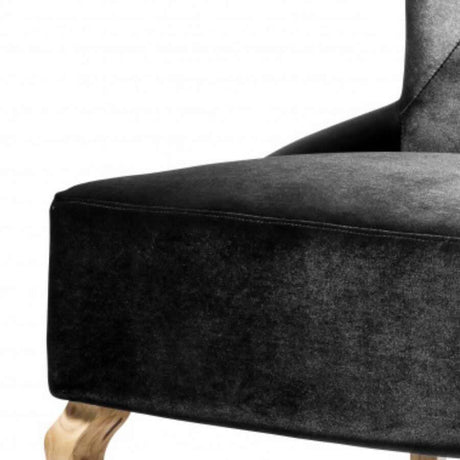 Classic-Black-Shimmer-Velvet-Lounge-Chair-With-Deep-Buttoned-Back-_-Rubberwood-Legs