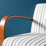 Classic-Chinelle-Duck-Egg-Regency-Striped-Fabric-Bentwood-Arms