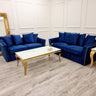 Classic-Chrome-Studded-2_3-Blue-Velvet-Sofa