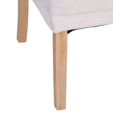 Alexandra Classic Cream Fabric Corner Dining Bench With Back