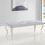 Classic-Cream-Velvet-Dining-Bench-Curved-Metal-Legs-130cm