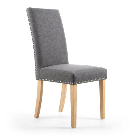 Classic-Dark-Grey-Linen-Dining-Chair-Natural-Rubberwood-Legs-Set-of-2