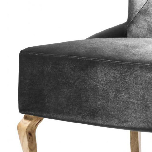 Classic-Grey-Shimmer-Velvet-Lounge-Chair-With-Deep-Buttoned-Back-_-Rubberwood-Legs