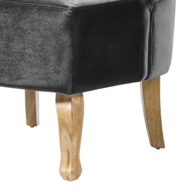 Classic-Grey-Shimmer-Velvet-Lounge-Chair-With-Deep-Buttoned-Back-_-Rubberwood-Legs