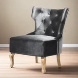 Classic-Grey-Shimmer-Velvet-Lounge-Chair-With-Deep-Buttoned-Back-_-Rubberwood-Legs