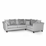 Classic-Light-Grey-Fabric-3-Seater-Corner-Sofa-With-Studded-Detailing-Wood-Legs-270cmx200cm