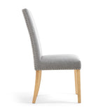 Classic-Light-Grey-Linen-Dining-Chair-Natural-Rubberwood-Legs-Set-of-2