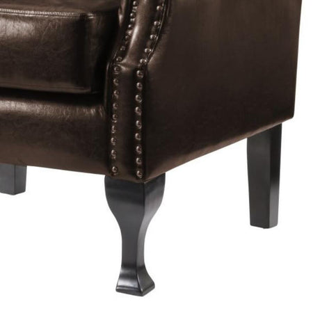 Classic-Luxury-Brown-Faux-Leather-Lounge-Chair-With-Deep-Buttoned-Back-_-Chrome-Studded-Lining-Wood-Legs