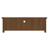 Arthur Classic Oak Wood Large TV Stand With Storage