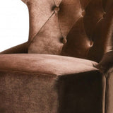 Classic-brown-Shimmer-Velvet-Lounge-Chair-With-Deep-Buttoned-Back-_-Rubberwood-Legs