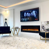 Electric-Fireplace-Black-50-inch-insert-With-Remote