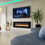 Electric-Fireplace-Black-50-inch-insert-With-Remote