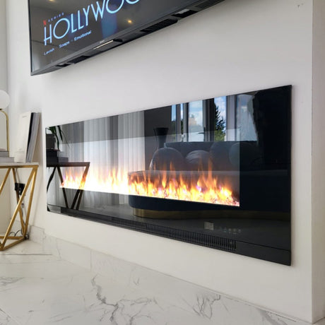 Electric-Fireplace-Black-50-inch-insert-With-Remote