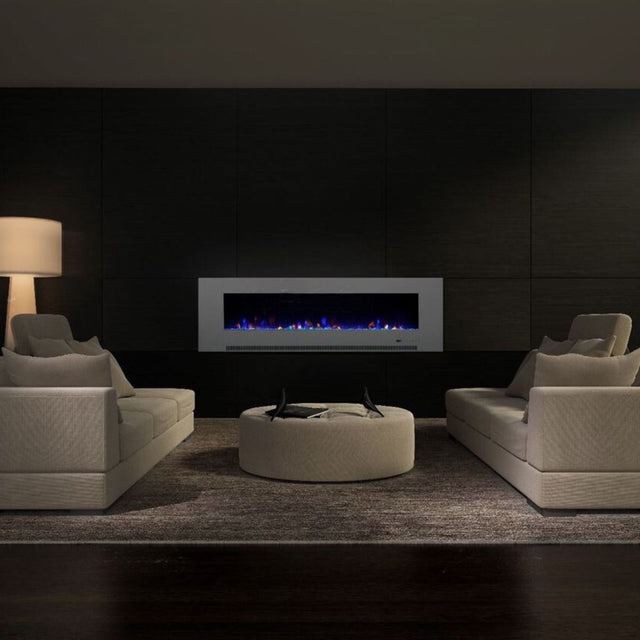 Electric-Fireplace-Grey-50-inch-insert-With-Remote