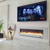 Electric-Fireplace-White-50-inch-insert-With-Remote