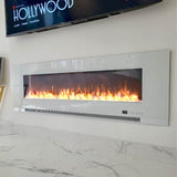 Electric-Fireplace-White-50-inch-insert-With-Remote