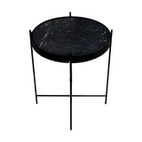 Indsutrial-Round-Black-Marble-Side-Table-With-Black-Metal-Legs-40cm