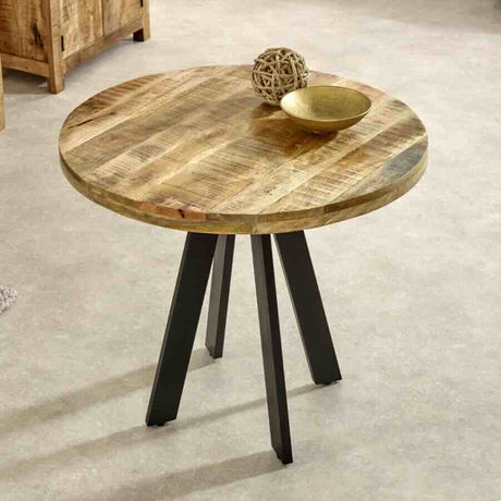 Industrial-4-Seater-Round-Solid-Mango-Wood-Dining-Table-With-Black-Metal-Legs-90cm