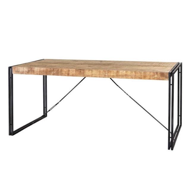 Industrial-6-Seater-Natural-Reclaimed-Wood-Rectangular-Dining-Table-Black-Metal-Base-150cm