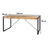 Industrial-6-Seater-Natural-Reclaimed-Wood-Rectangular-Dining-Table-Black-Metal-Base-150cm