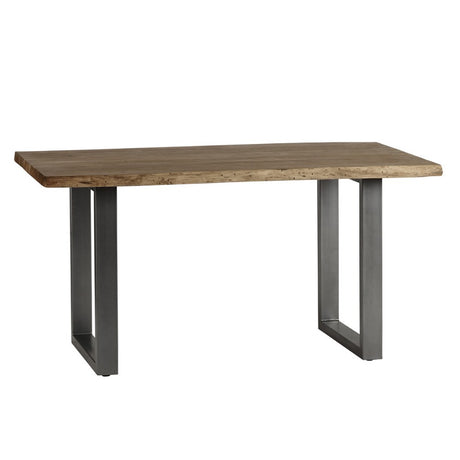 Industrial-6-Seater-Natural-Solid-Wood-Live-Edge-Rectangular-Dining-Table-150cm