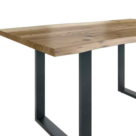 Industrial-6-Seater-Natural-Solid-Wood-Live-Edge-Rectangular-Dining-Table-150cm