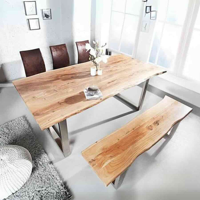 Industrial-8-Seater-Natural-Solid-Wood-Live-Edge-Rectangular-Dining-Table-200cm