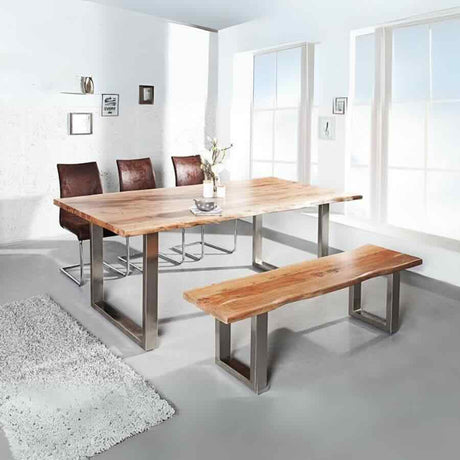 Industrial-8-Seater-Natural-Solid-Wood-Live-Edge-Rectangular-Dining-Table-200cm