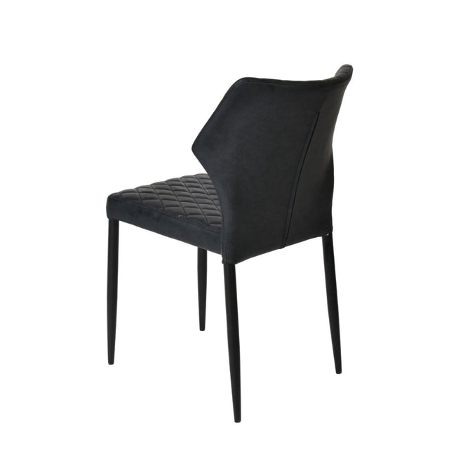 Industrial-Black-Leather-Dining-Chair-Diamond-Back-Stitching-Black-Metal-Legs-Set-of-4