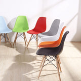 Industrial-Eiffel-Style-Grey-Plastic-Dining-Chair-Wooden-Legs-Set-of-4