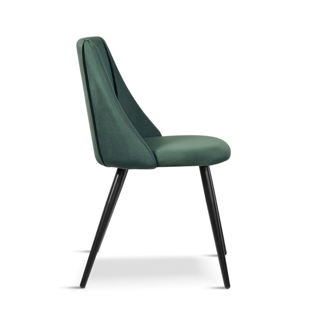 Industrial-Green-Velvet-Dining-Chairs-Black-Metal-Legs