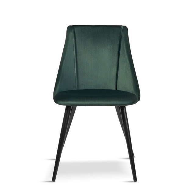 Industrial-Green-Velvet-Dining-Chairs-Black-Metal-Legs