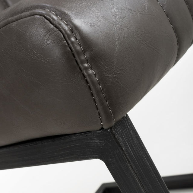 Industrial-Grey-Leather-Cantilever-Dining-Chair-Black-Metal-Legs